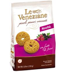LE VENEZIANE BISCOTTI FRUTTI DI BOSCO 250 G - farmavitality.it