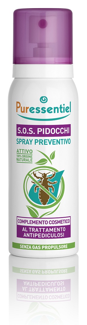 PURESSENTIEL SOS PIDOCCHI SPRAY PREVENTIVO 75 ML - farmavitality.it