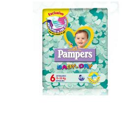 PAMPERS BABY DRY EXTRA LARGE 38 PEZZI - farmavitality.it
