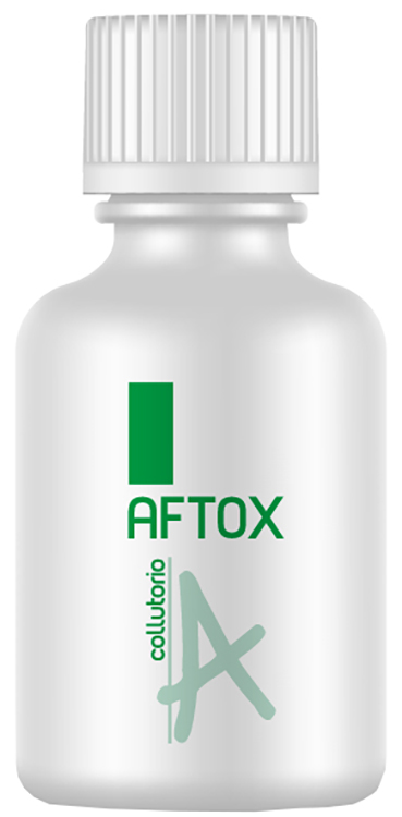 AFTOX COLLUTORIO FLACONE BIANCO, CON TAPPO E MISURINO DISPOSITIVO MEDICO INDICATO IN TUTTE LE LESIONI DEL CAVO ORALE E NEI PROCESSI INFIAMMATORI CORRELATI 100 ML 1 PEZZO - farmavitality.it