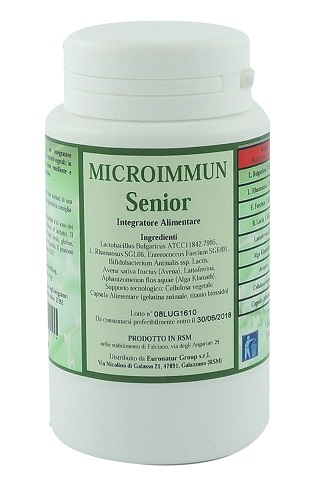 MICROIMMUN SENIOR 30 CAPSULE 500 MG - farmavitality.it
