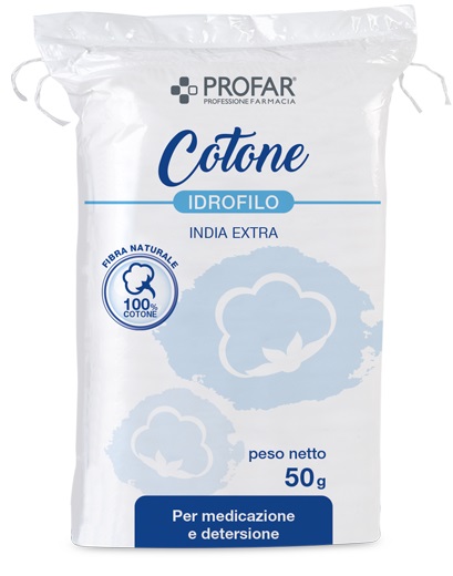 COTONE IDROFILO PROFAR INDIA EXTRA 50G - farmavitality.it