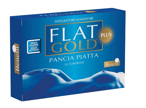 FLAT GOLD PLUS 24 COMPRESSE - farmavitality.it