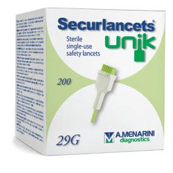 LANCETTE PUNGIDITO SECURLANCETS UNIK GAUGE 29 200 PEZZI - farmavitality.it