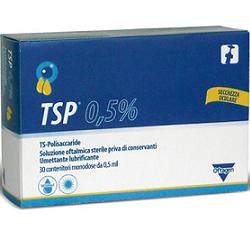 TSP 0,5% SOLUZIONE OFTALMICA UMETTANTE LUBRIFICANTE 30 FLACONCINI MONODOSE 0,5 ML - farmavitality.it