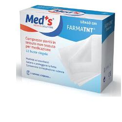GARZA COMPRESSA TESSUTO NON TESSUTO MEDS 36X40CM 12 PEZZI SSR - farmavitality.it