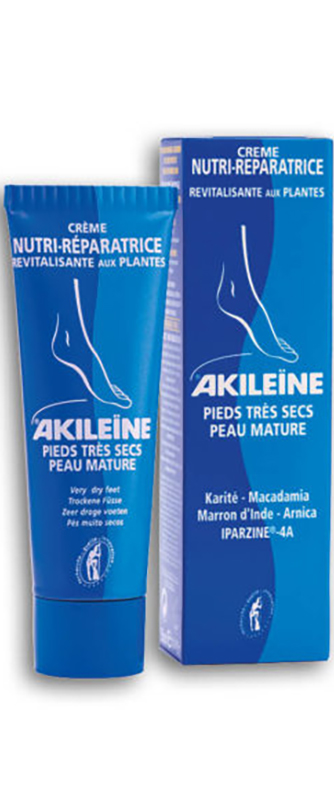 AKILEINE BLU CREMA PIEDI SECCHI 50 ML - farmavitality.it