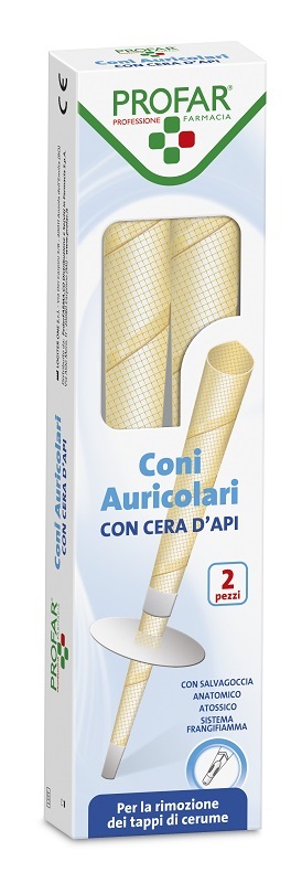CONI AURICOLARI 2 PEZZI PROFAR - farmavitality.it