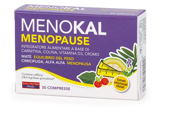 MENOKAL MENOPAUSE 30 COMPRESSE - farmavitality.it