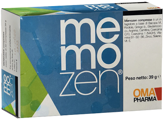 MEMOZEN 30 COMPRESSE 39 G - farmavitality.it