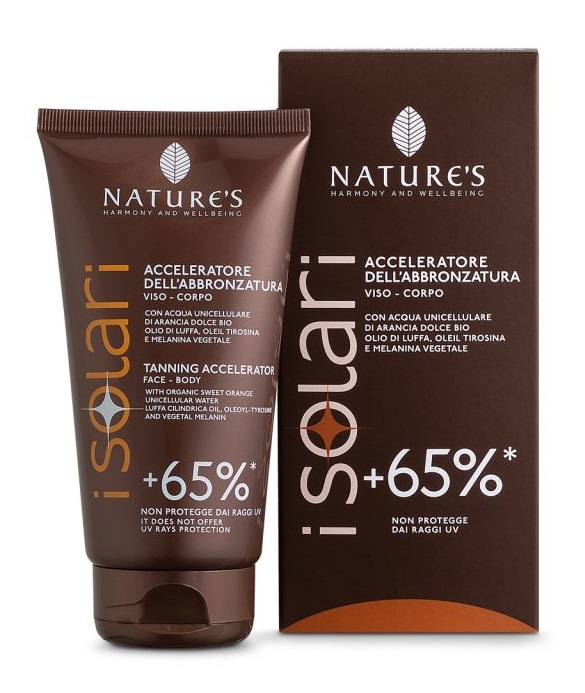 NATURE'S I SOLARI ACCELERATORE DELL'ABBRONZATURA +65% 150 ML - farmavitality.it