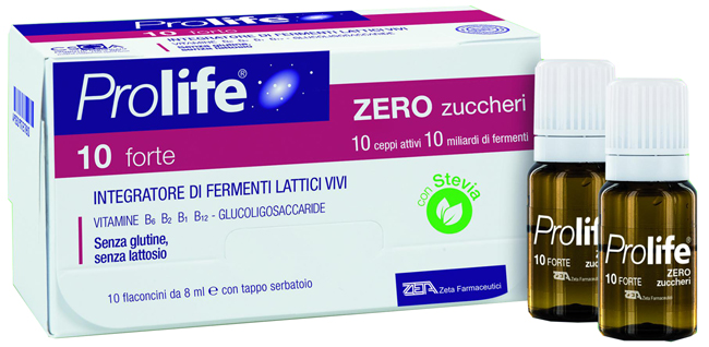 PROLIFE 10 MILIARDI ZERO ZUCCHERO 10 FLACONI DA 8 ML - farmavitality.it