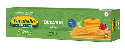 FARABELLA BUCATINI PASTA SENZA GLUTINE 250 G - farmavitality.it