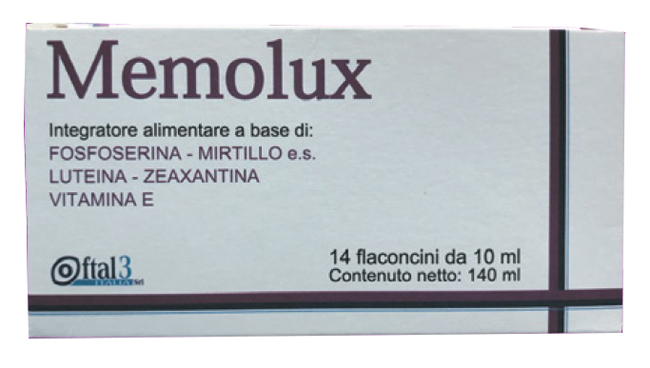 MEMOLUX 14 FLACONCINI 10 ML - farmavitality.it