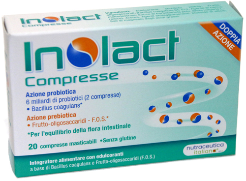 INOLACT 20 COMPRESSE MASTICABILI - farmavitality.it
