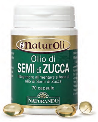 I NATUROLI OLIO DI SEMI DI ZUCCA 70 CAPSULE - farmavitality.it