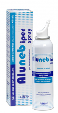 ALUNEB SOLUZIONE IPERTONICA 3% SPRAY NASALE 125 ML - farmavitality.it