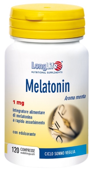 LONGLIFE MELATONIN 1 MG 120 COMPRESSE - farmavitality.it