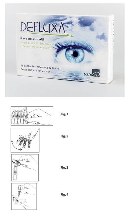 DEFLUXA GOCCE OCULARI 15 CONTENITORI MONODOSE DA 0,4 ML - farmavitality.it
