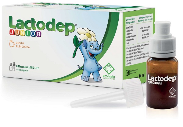 LACTODEP JUNIOR 8 FLACONCINI X 5,5 ML - farmavitality.it