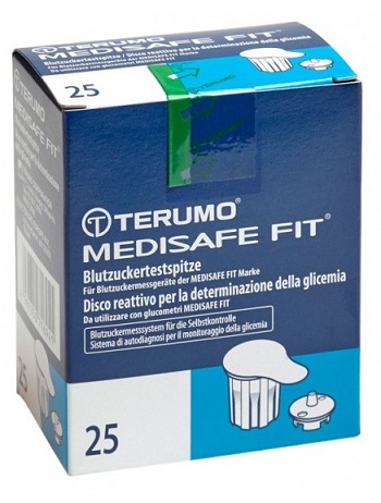 DISCO PER LA DETERMINAZIONE DELLA GLICEMIA MEDISAFE FIT 25 PEZZI - farmavitality.it