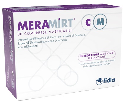 MERAMIRT CM 30 COMPRESSE MASTICABILI - farmavitality.it