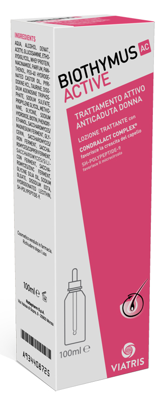 BIOTHYMUS AC ACTIVE TRATTAMENTO ATTIVO ANTICADUTA DONNA LOZIONE 100 ML - farmavitality.it