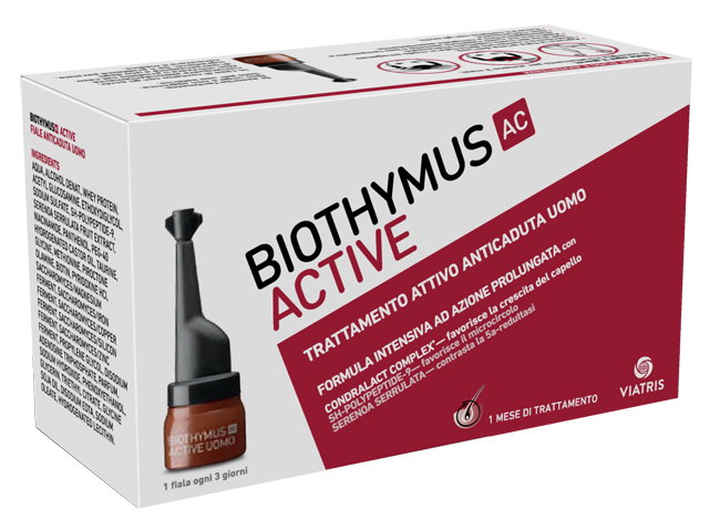 BIOTHYMUS AC ACTIVE TRATTAMENTO ATTIVO ANTICADUTA UOMO 10 FIALE 3,5 ML - farmavitality.it