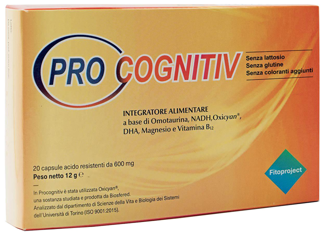 Procognitiv Integratore contro stanchezza e affatticamento 20 Capsule - farmavitality.it