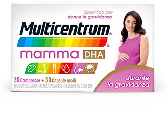 Multicentrum mamma DHA integratore donne in gravidanza 30 compresse + 30 capsule molli - farmavitality.it