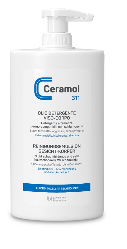 CERAMOL 311 OLIO DETERGENTE VISO/CORPO 400 ML - farmavitality.it