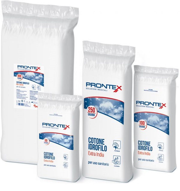 COTONE IDROFILO EXTRA INDIA PRONTEX 500 G - farmavitality.it