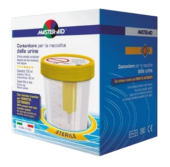CONTENITORE RACCOLTA URINA SOTTOVUOTO MASTER-AID 120 ML - farmavitality.it