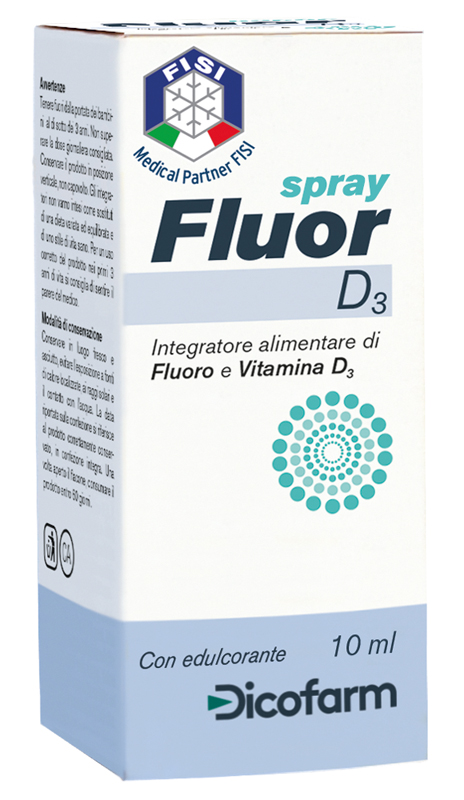 FLUORD3 SPRAY 10 ML - farmavitality.it
