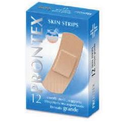 CEROTTO PRONTEX SKIN STRIPS FORMATO GRANDE ASTUCCIO 12 PEZZI - farmavitality.it