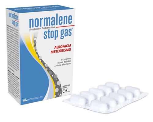Montefarmaco Otc Normalene Stop Gas 40 Compresse - farmavitality.it