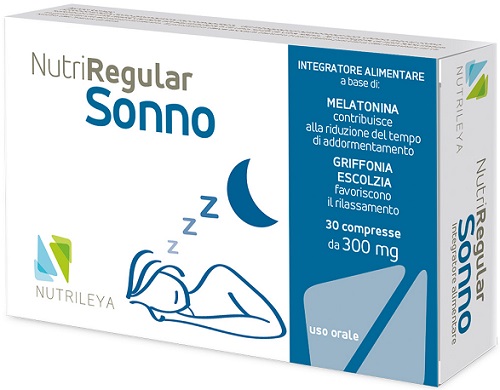 NUTRIREGULAR SONNO 30 COMPRESSE - farmavitality.it