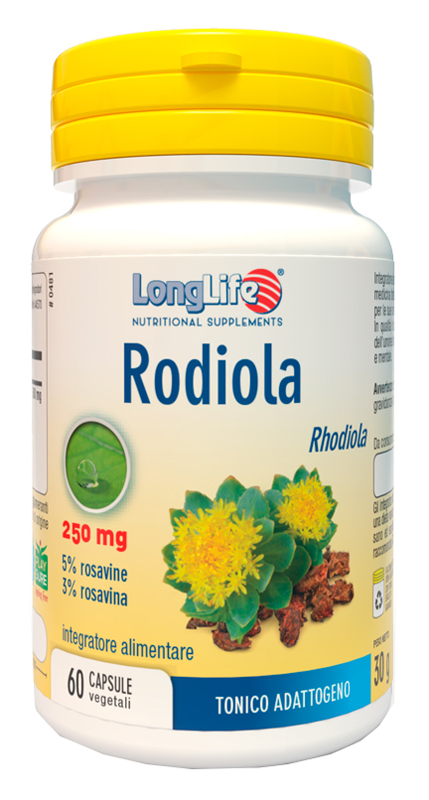 LONGLIFE RODIOLA 60 CAPSULE VEGETALI - farmavitality.it
