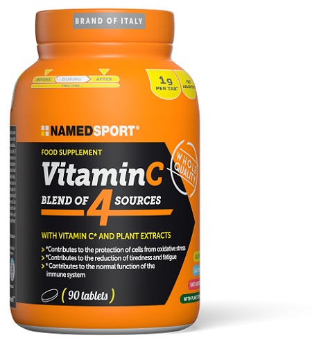 VITAMIN C 4 NATURAL BLEND 90 COMPRESSE - farmavitality.it