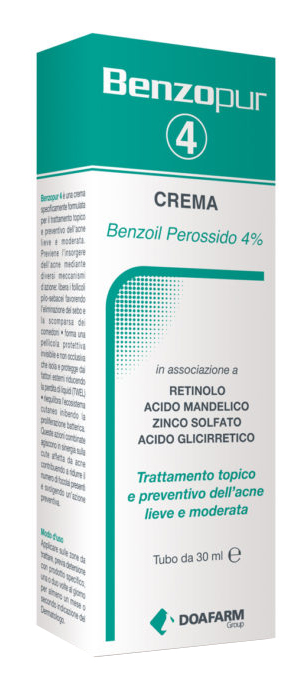 BENZOPUR 4 CREMA 30 ML - farmavitality.it