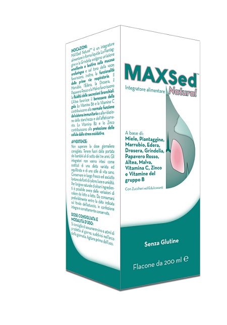 MAXSED NATURAL 200 ML - farmavitality.it