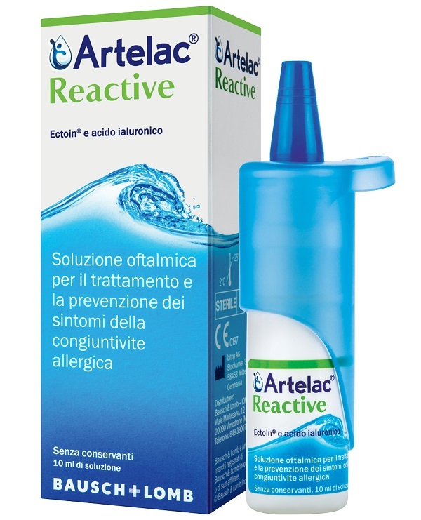 ARTELAC REACTIVE SOLUZIONE OFTALMICA MULTIDOSE FLACONE 10 ML - farmavitality.it