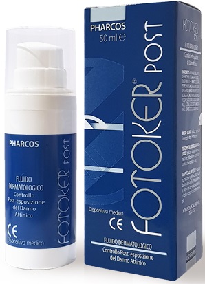 FLUIDO CONTROLLO POST ESPOSIZIONE DANNO ATTINICO FOTOKER POST PHARCOS 50 ML - farmavitality.it
