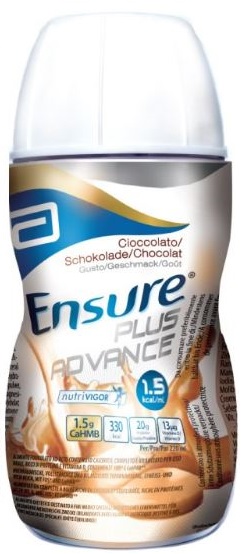ENSURE PLUS ADVANCE CIOCCOLATO 4 BOTTIGLIE DA 220 ML - farmavitality.it