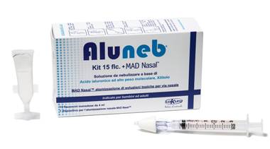 Aluneb Kit Soluzione Isotonica 15 Flaconcini Da 4 Ml + Mad Nasal Atomizzatore - farmavitality.it