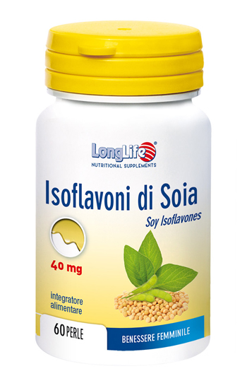 LONGLIFE ISOFLAVONI SOIA 60 PERLE - farmavitality.it
