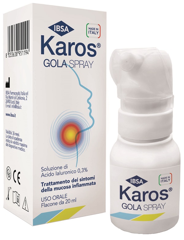 KAROS SPRAY ORALE 0,3% 20 ML - farmavitality.it