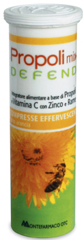 Propoli Mix Defend 10 Compresse Effervescenti Gusto Arancia - farmavitality.it