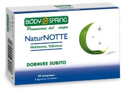 BODY SPRING NATUR NOTTE 30 COMPRESSE - farmavitality.it