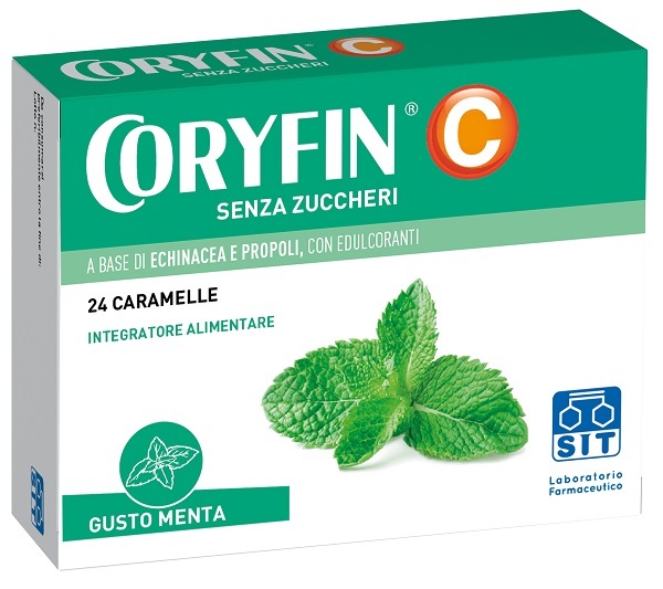 CORYFIN C SENZA ZUCCHERO MENTOLO 48 G - farmavitality.it